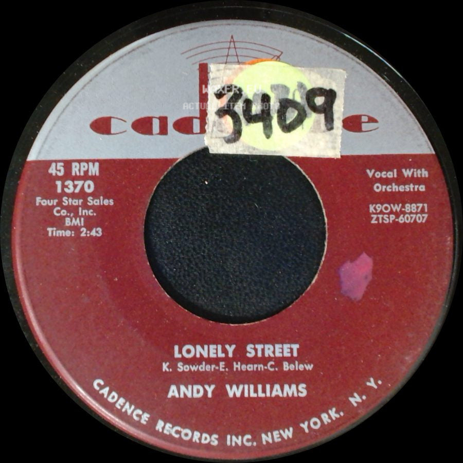 Andy Williams - Lonely Street / Summer Love side A