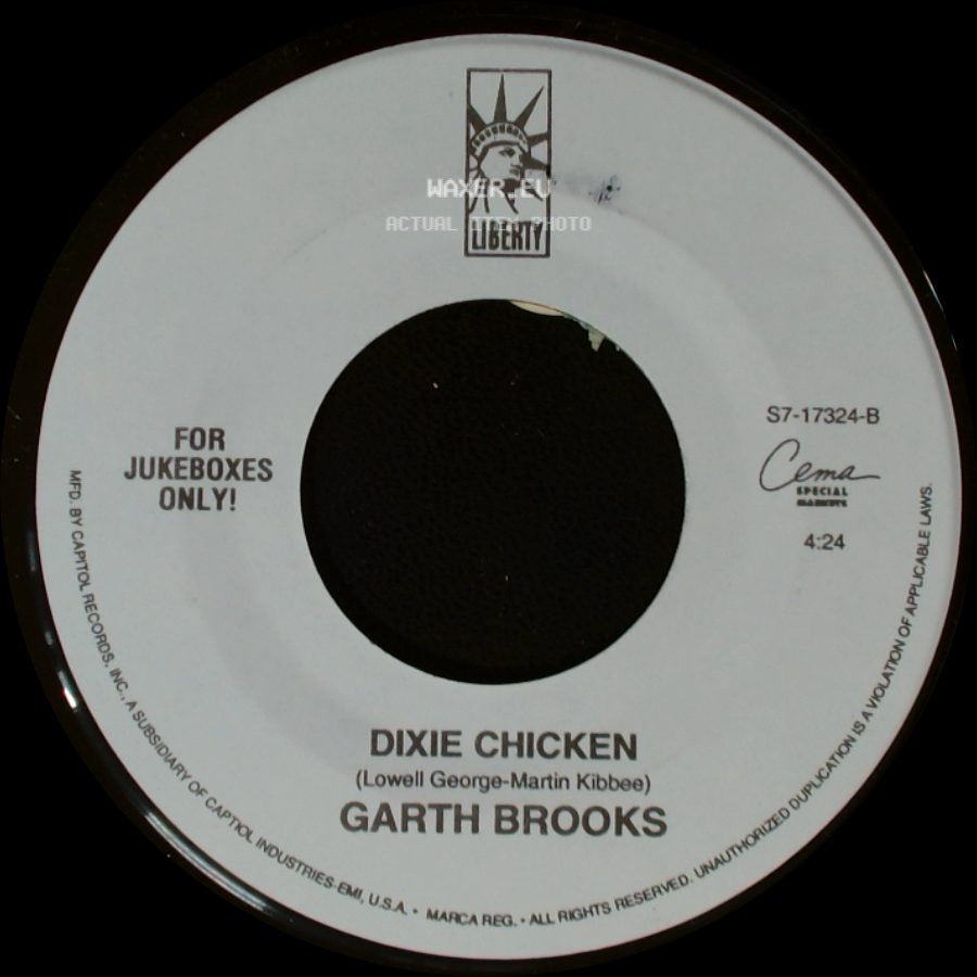 Garth Brooks - That Summer / Dixie Chicken side B