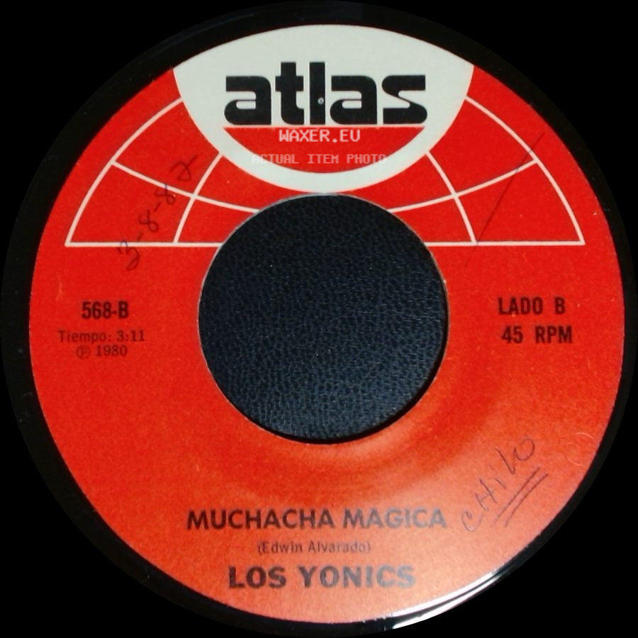 Los Yonics - Palabras Tristes / Muchacha Magica side B
