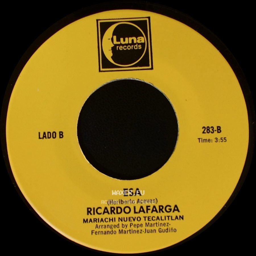 Ricardo Lafarga - Cuando Quieras Volver / Esa side B
