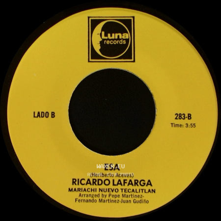 Ricardo Lafarga - Cuando Quieras Volver / Esa side B