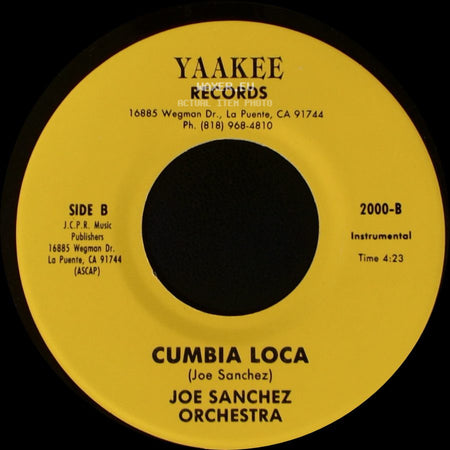 Joe Sanchez Orchestra - Tragic / Cumbia Loca side B