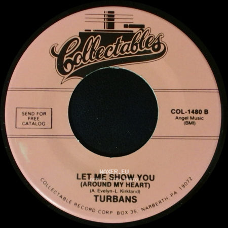 Turbans - When You Dance / Let Me Show You (Around My Heart) side B