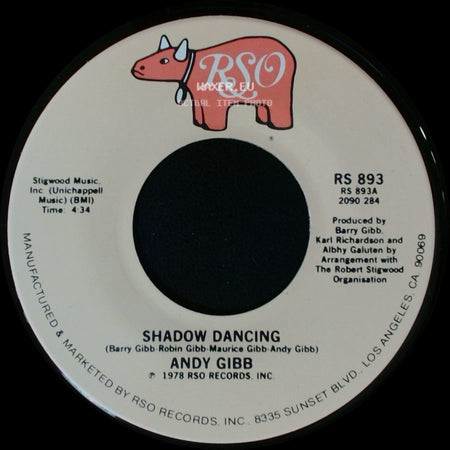 Andy Gibb - Shadow Dancing / Let It Be Me side A