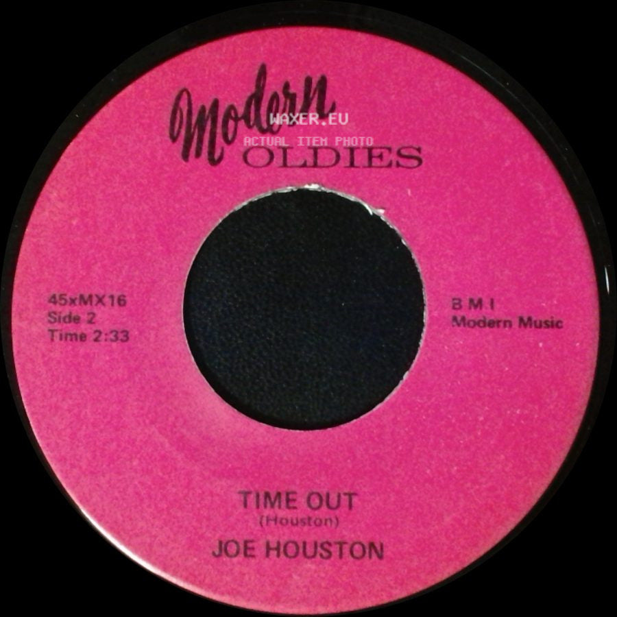 Joe Houston - All Night Long / Time Out side B