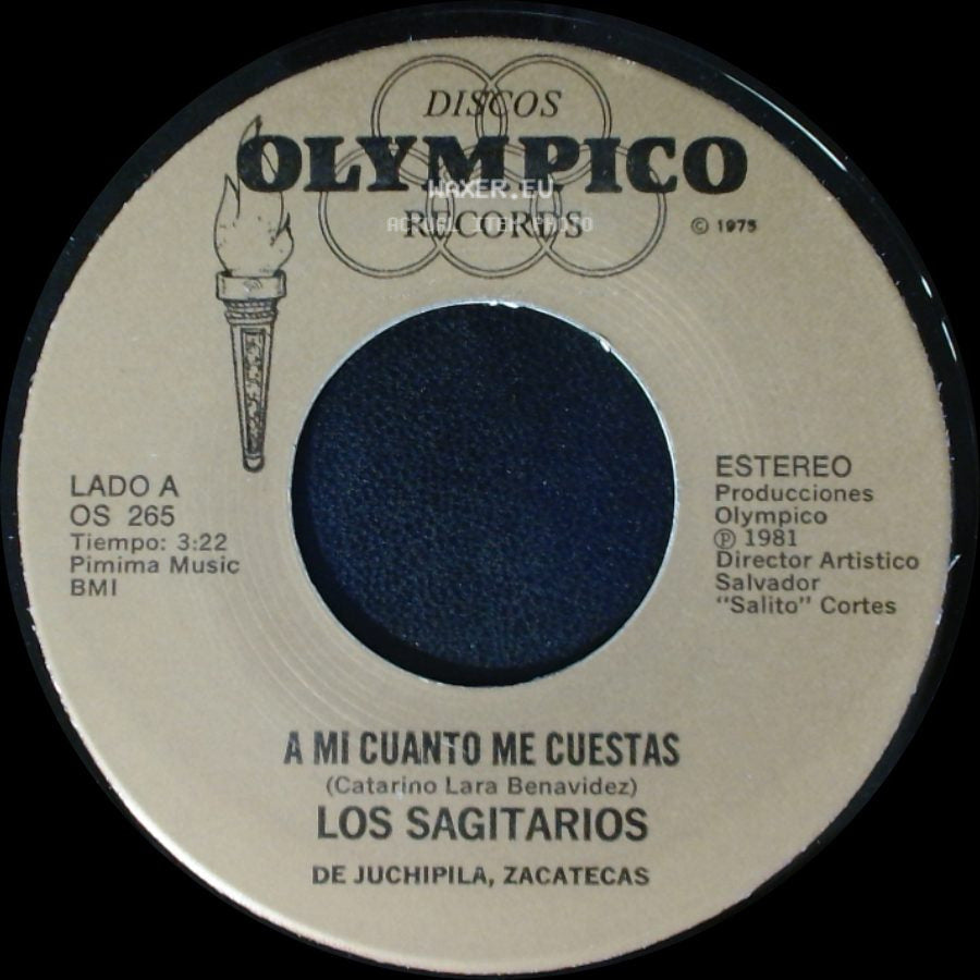 Los Sagitarios - A Mi Cuanto Me Cuestas / Yo side A