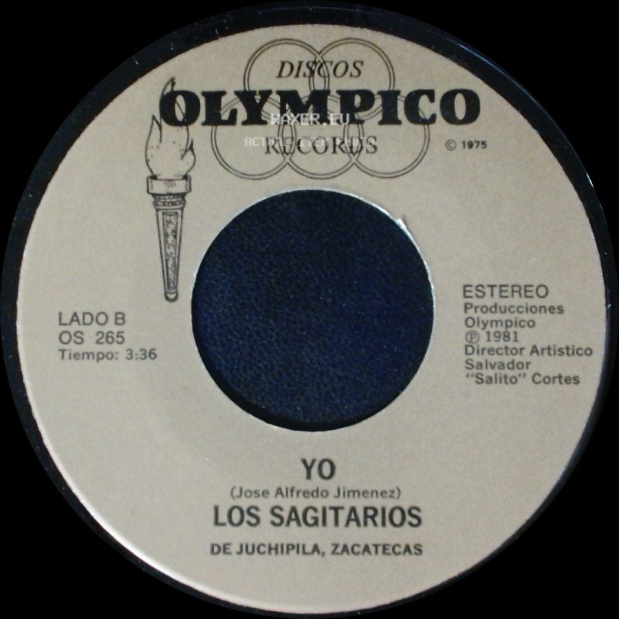 Los Sagitarios - A Mi Cuanto Me Cuestas / Yo side B