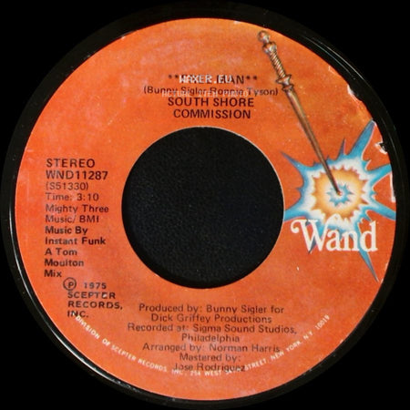 South Shore Commission - Free Man / Free Man "Disco Mix" side A