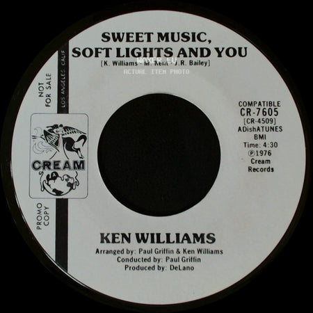 Ken Williams - Thanks For The Laughs / Sweet Music, Soft Lights And You side B