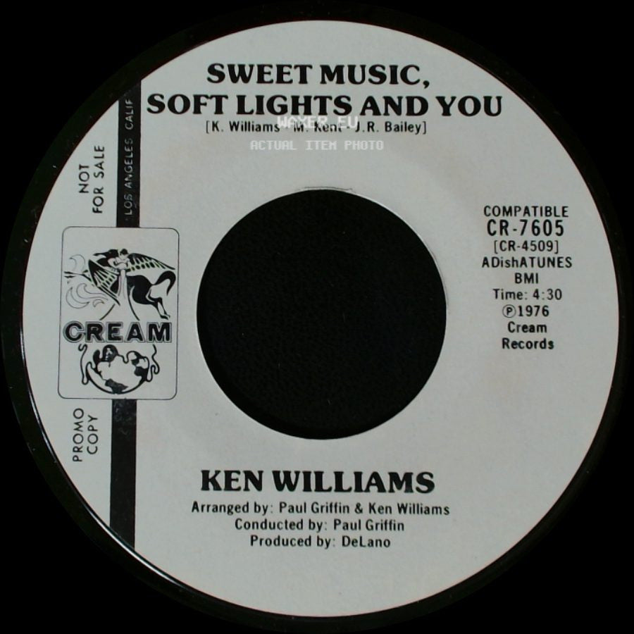Ken Williams - Sweet Music, Soft Lights And You / Thanks For The Laughs side A