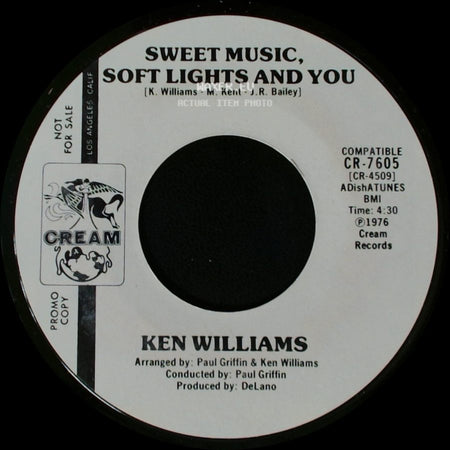 Ken Williams - Sweet Music, Soft Lights And You / Thanks For The Laughs side A