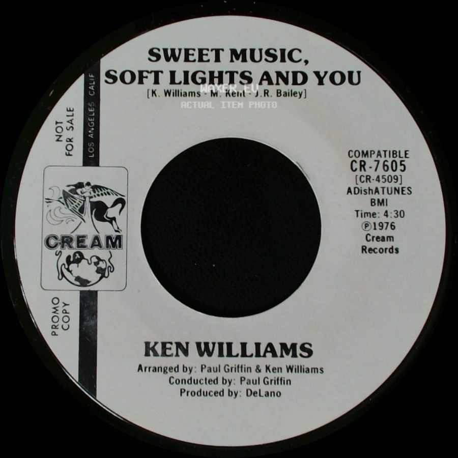 Ken Williams - Sweet Music, Soft Lights And You / Thanks For The Laughs side A