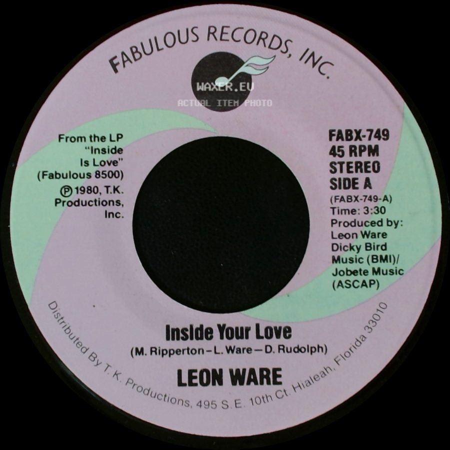 Leon Ware - Inside Your Love / Hungry side A