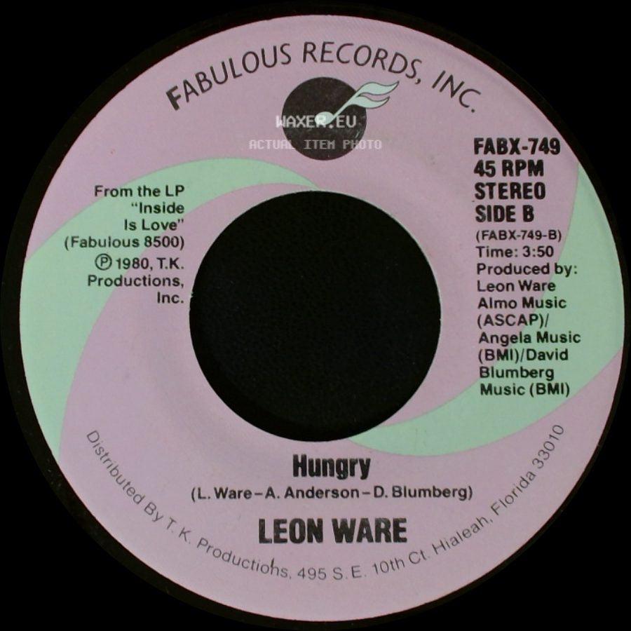 Leon Ware - Inside Your Love / Hungry side B