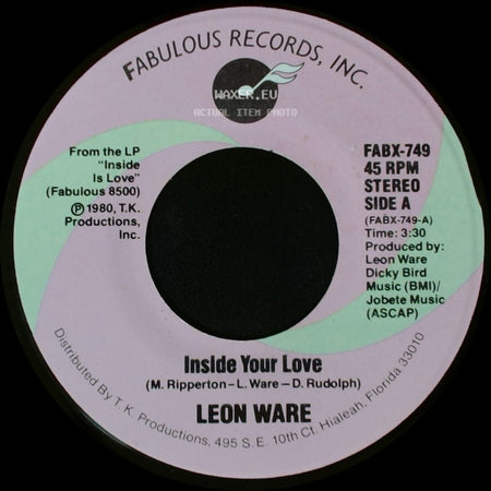 Leon Ware - Inside Your Love / Hungry side A