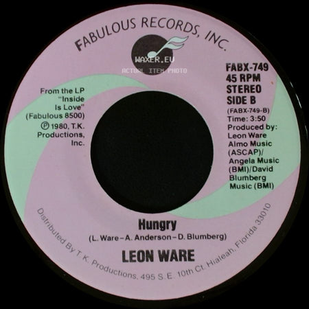 Leon Ware - Inside Your Love / Hungry side B