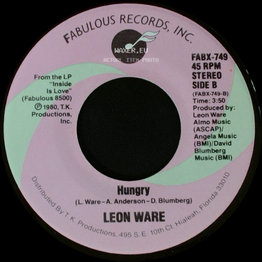 Leon Ware - Inside Your Love / Hungry side B