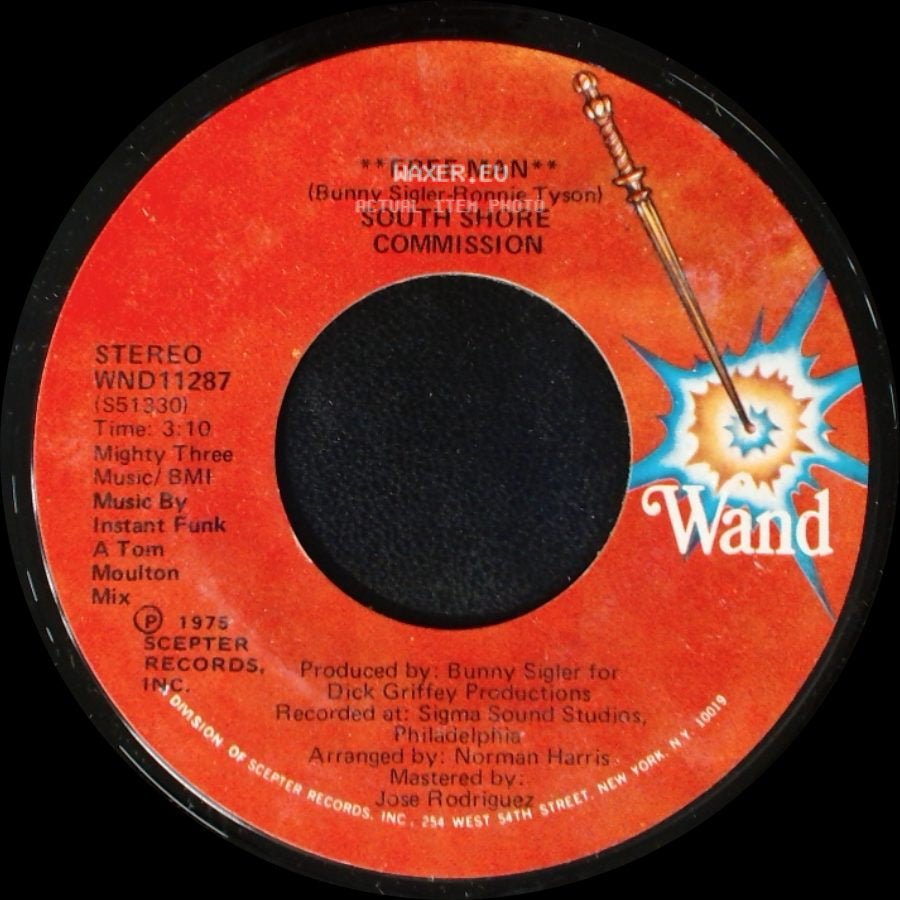 South Shore Commission - Free Man / Free Man **Disco Mix** side A