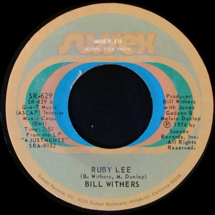 Bill Withers - Ruby Lee / Heartbreak Road side A