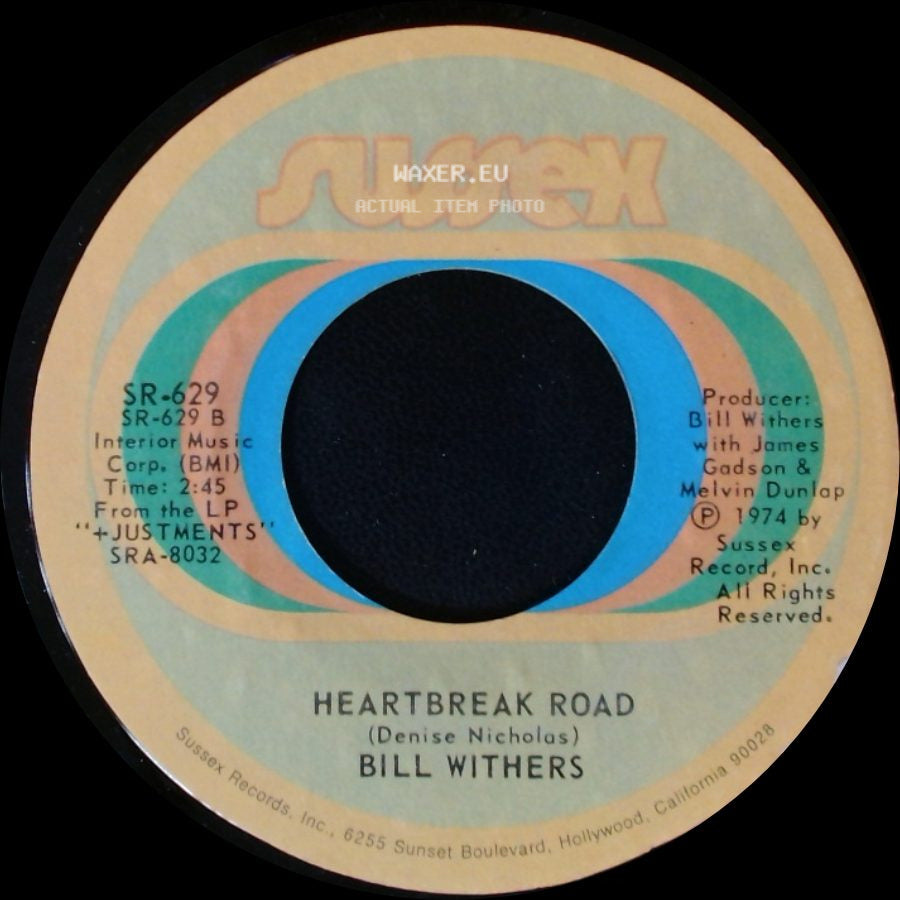 Bill Withers - Ruby Lee / Heartbreak Road side B