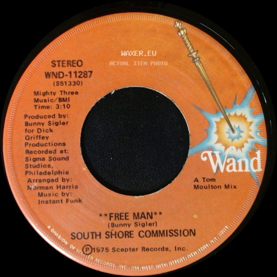 South Shore Commission - Free Man / Free Man **Disco Mix** side A