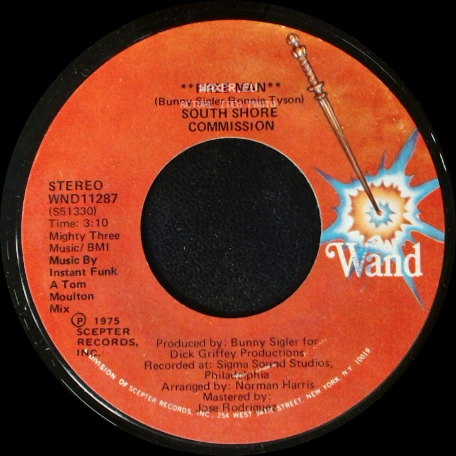 South Shore Commission - Free Man **Disco Mix** / Free Man side B