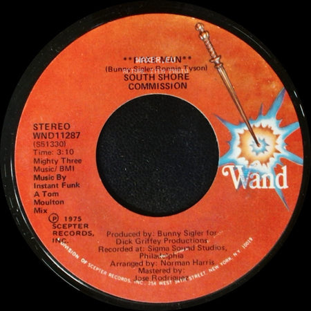 South Shore Commission - Free Man **Disco Mix** / Free Man side B
