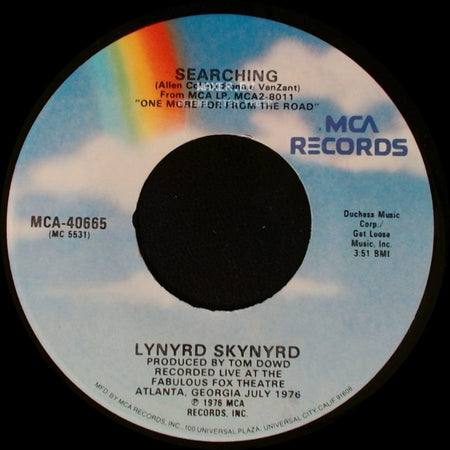 Lynyrd Skynyrd - Free Bird / Searching side B