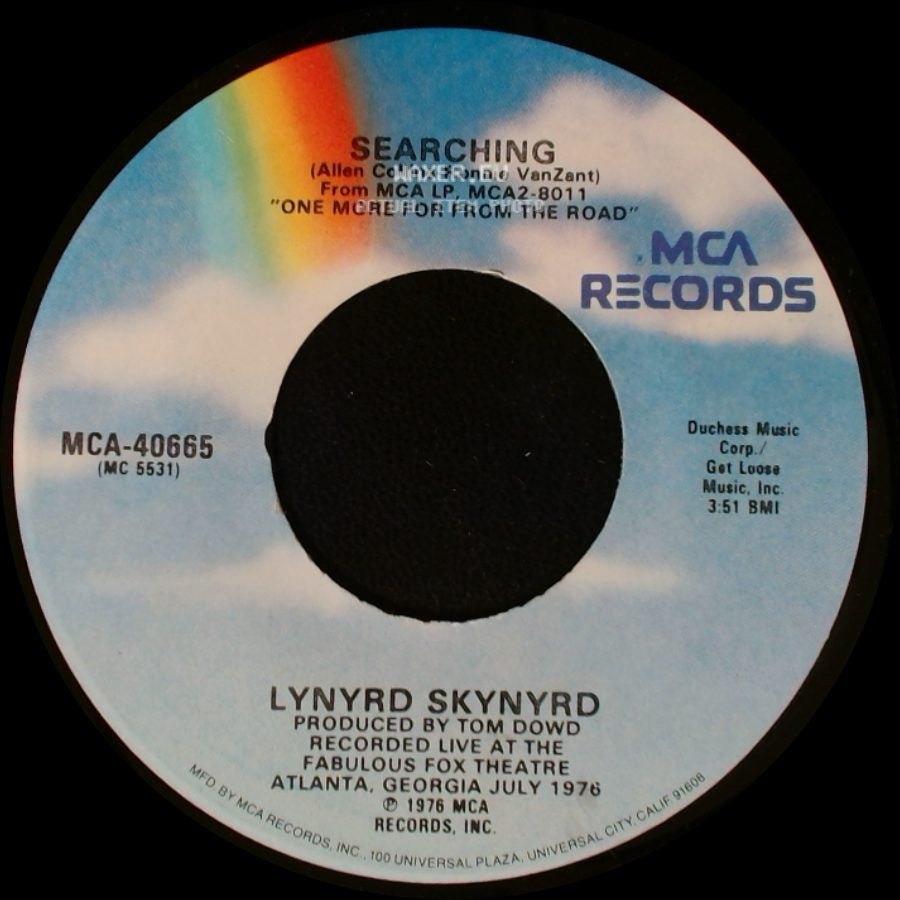 Lynyrd Skynyrd - Free Bird / Searching side B