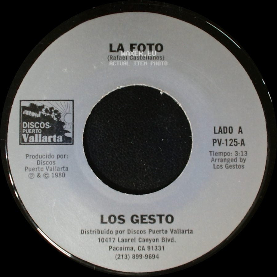 Los Gesto - La Foto / Mi Zacatecas side A