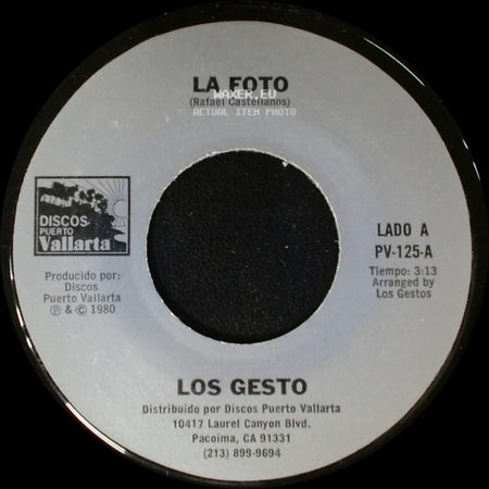 Los Gesto - La Foto / Mi Zacatecas side A