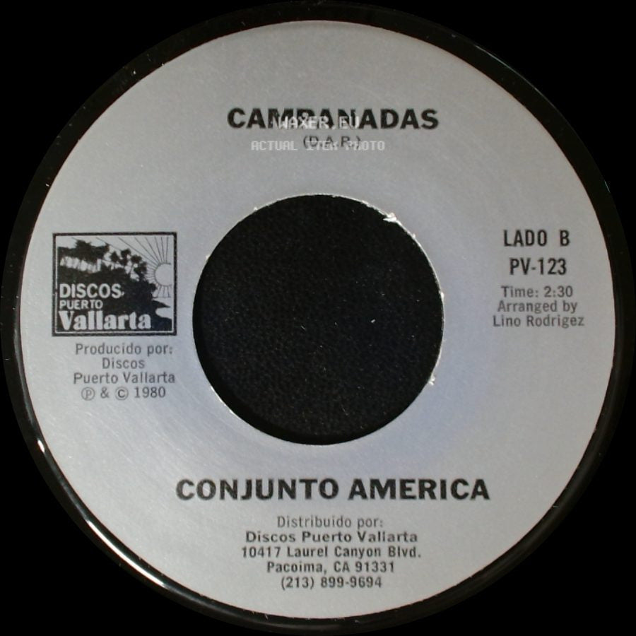 Conjunto America - Delante De Mi Detente / Campanadas side B