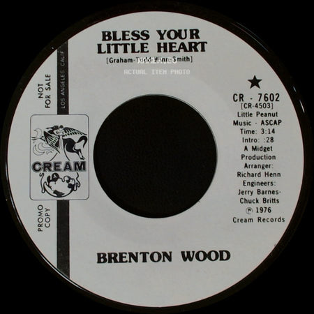 Brenton Wood - Bless Your Little Heart / All That Jazz side A