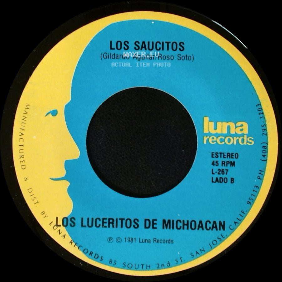 Los Luceritos De Michoacan / Los Saucitos - Morena De Ojos Cafes / Los Luceritos De Michoacan side B