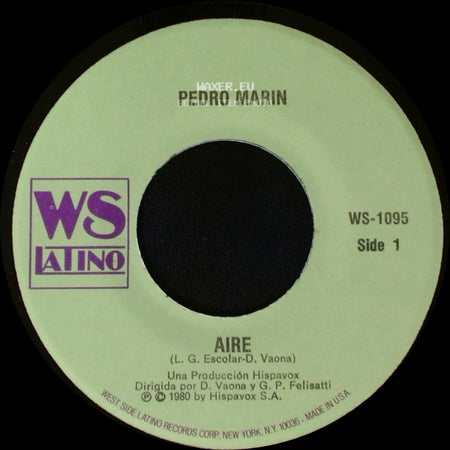 Pedro Marin - Aire / Sha La La La Animate side A
