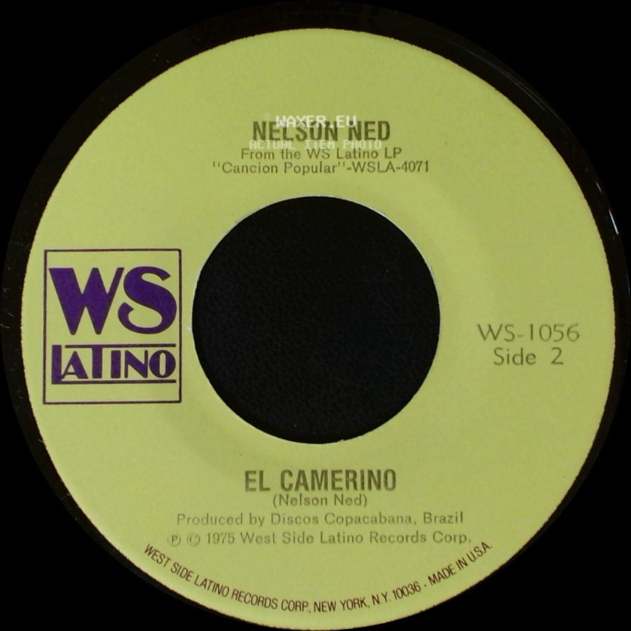 Nelson Ned - Yo Tambien Soy Sentimental / El Camerino side B