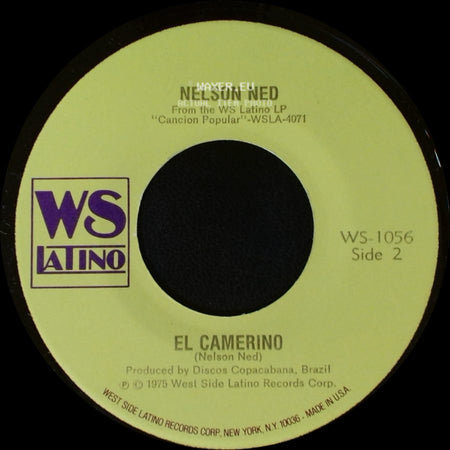 Nelson Ned - Yo Tambien Soy Sentimental / El Camerino side B