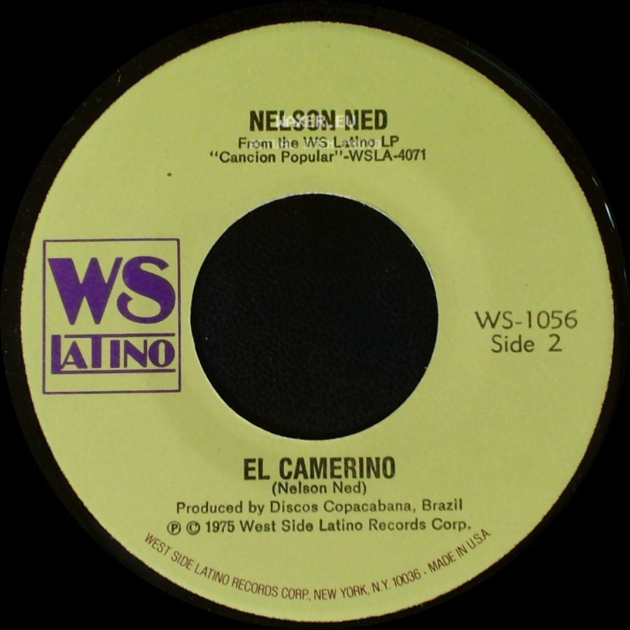 Nelson Ned - Yo Tambien Soy Sentimental / El Camerino side B