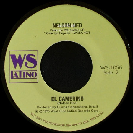 Nelson Ned - Yo Tambien Soy Sentimental / El Camerino side B