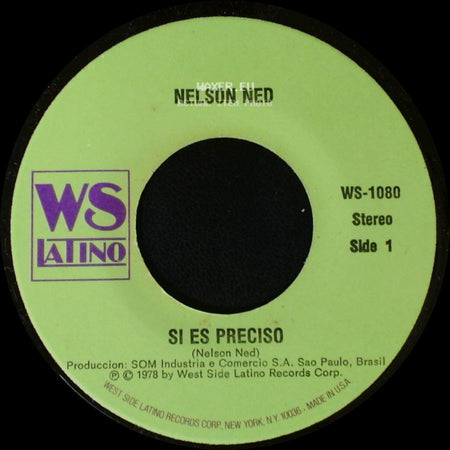 Nelson Ned - Si Es Preciso / Ven, Dame Tu Mano side A