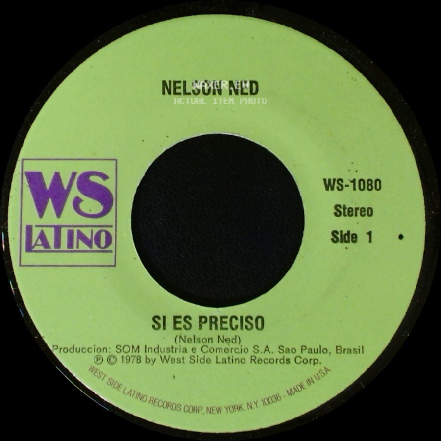 Nelson Ned - Si Es Preciso / Ven, Dame Tu Mano side A
