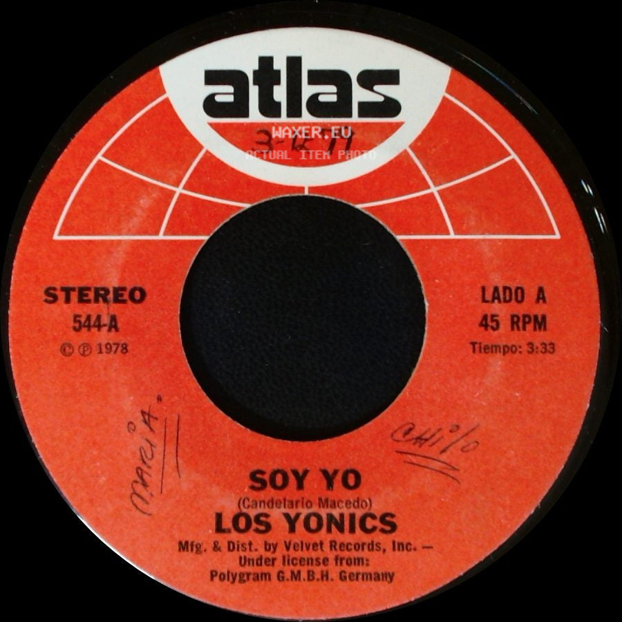 Los Yonics - Soy Yo / El Tamarindo side A