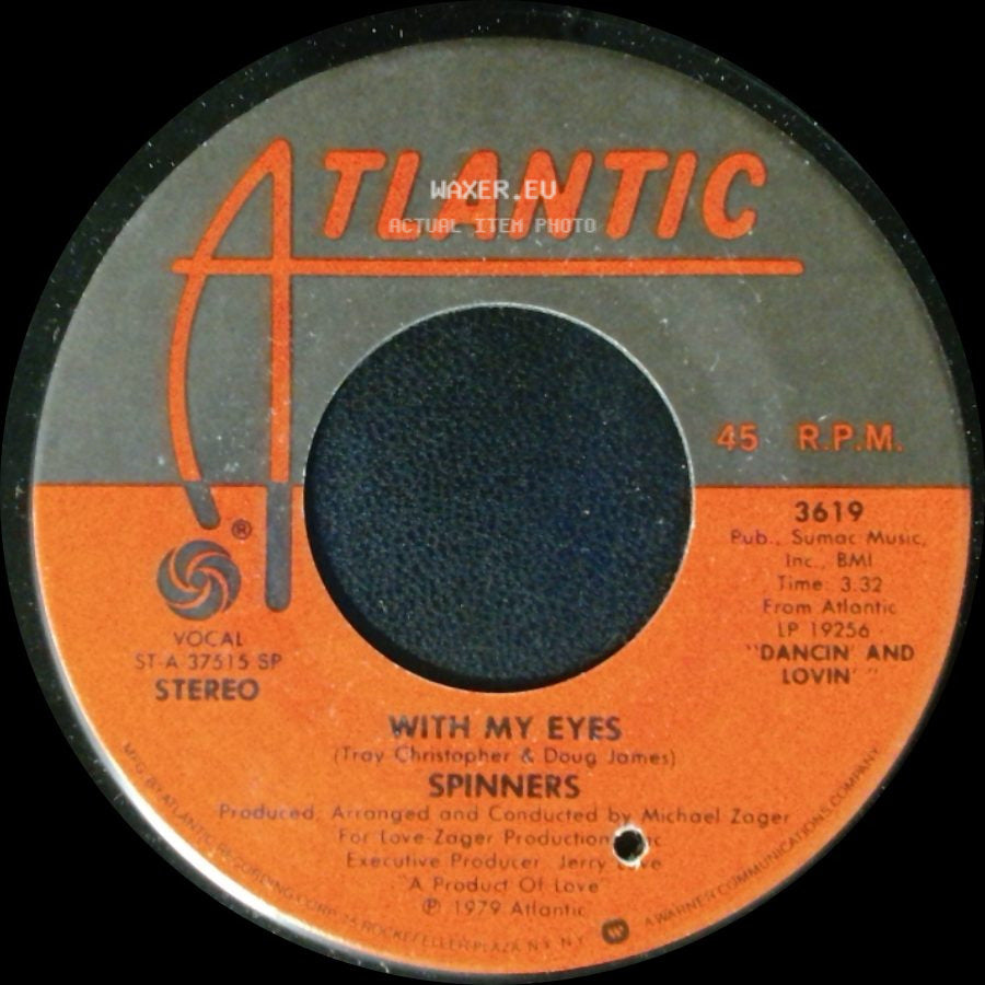Spinners - Body Language / With My Eyes side B