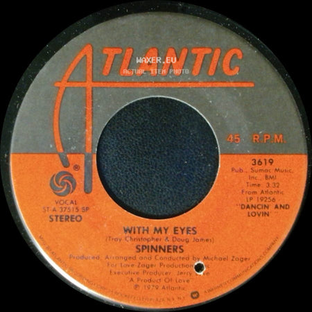 Spinners - Body Language / With My Eyes side B