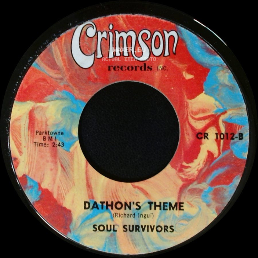 Soul Survivors - Explosion In My Soul / Dathon's Theme side B
