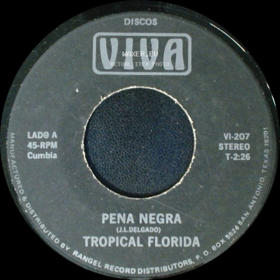 Tropical Florida - Pena Negra / La Bolita side A