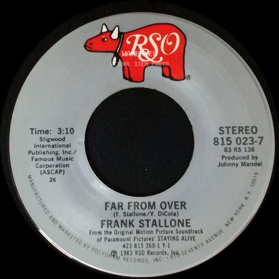 Frank Stallone - Far From Over / Waking Up side A