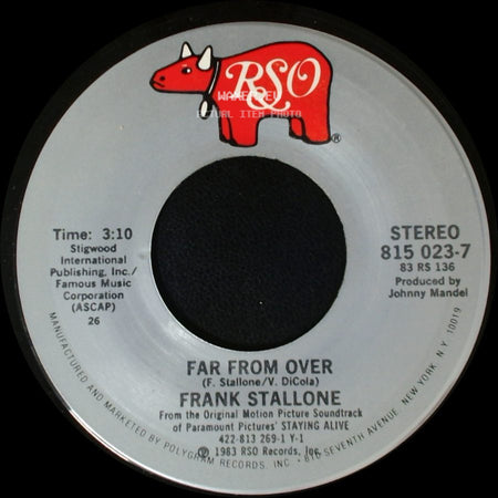 Frank Stallone - Far From Over / Waking Up side A