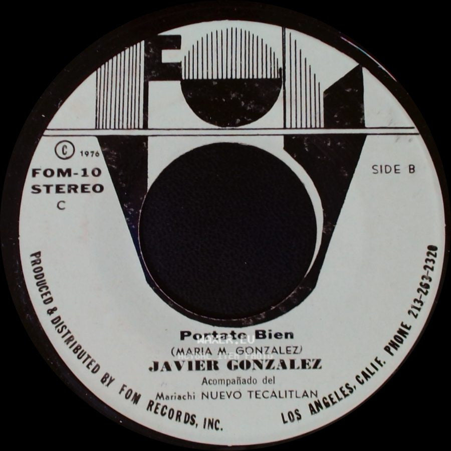 Javier Gonzalez - Sin Razon Alguna / Portate Bien side B