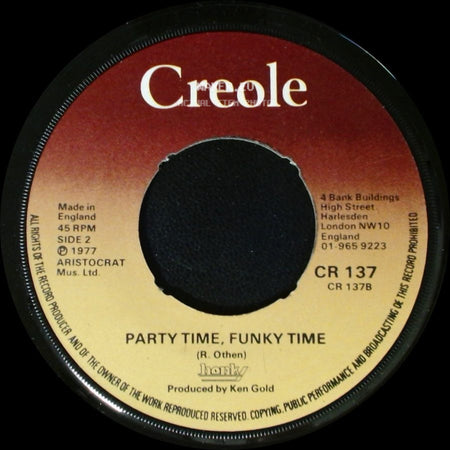 Unknown Artist - Join The Party / Party Time, Funky Time side B